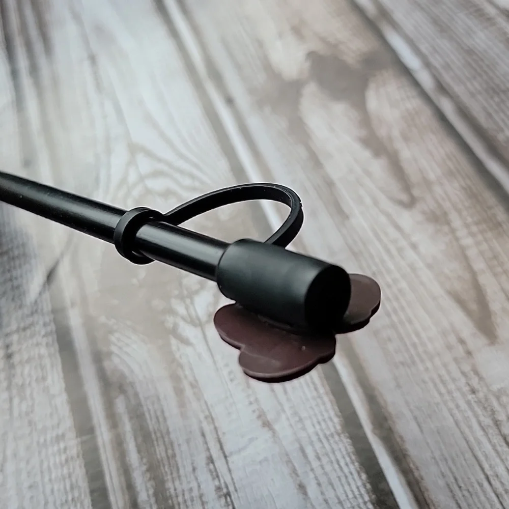 Minnie Mouse Donut Straw Topper - Picture 5 of 5